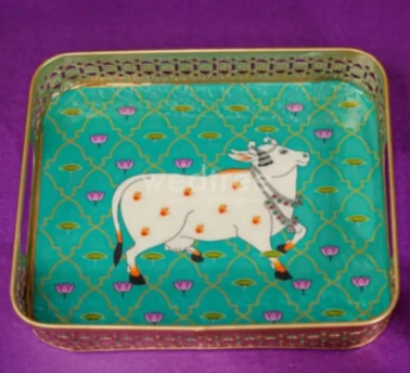 pichwai tray pichwai tray
