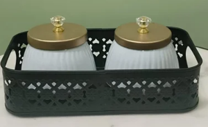 Dry Fruits Jar Metal